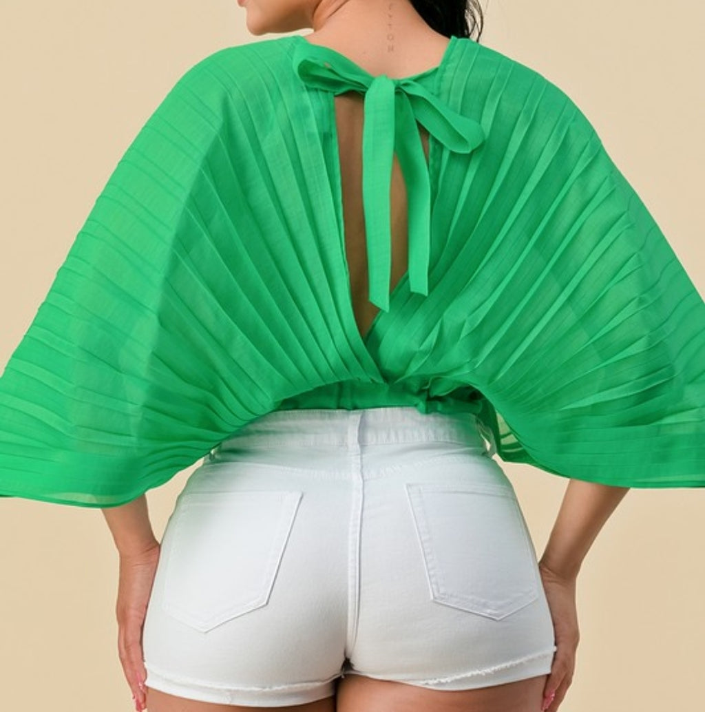 Green Trendy Top