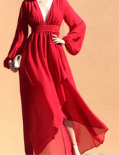 Load image into Gallery viewer, Red Maxi Dress