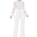 Elegant White  Jumpsuit