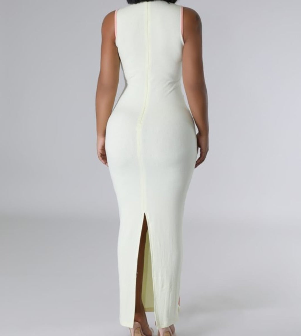 Sleeveless Long Dress