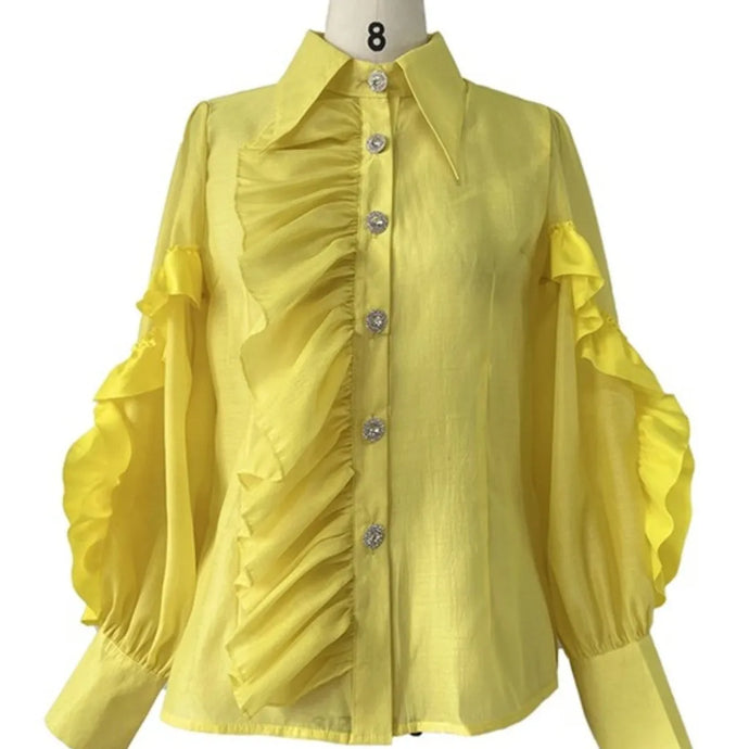 Stylish Yellow Top