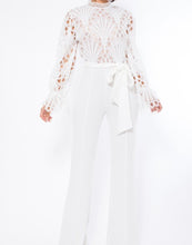 Load image into Gallery viewer, Elegant White  Jumpsuit