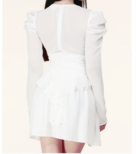 Classy white dress
