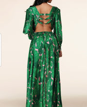 Load image into Gallery viewer, Tropical Leaf Maxi Dress